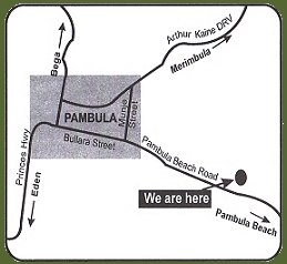 Pambula Boarding Kennels Map